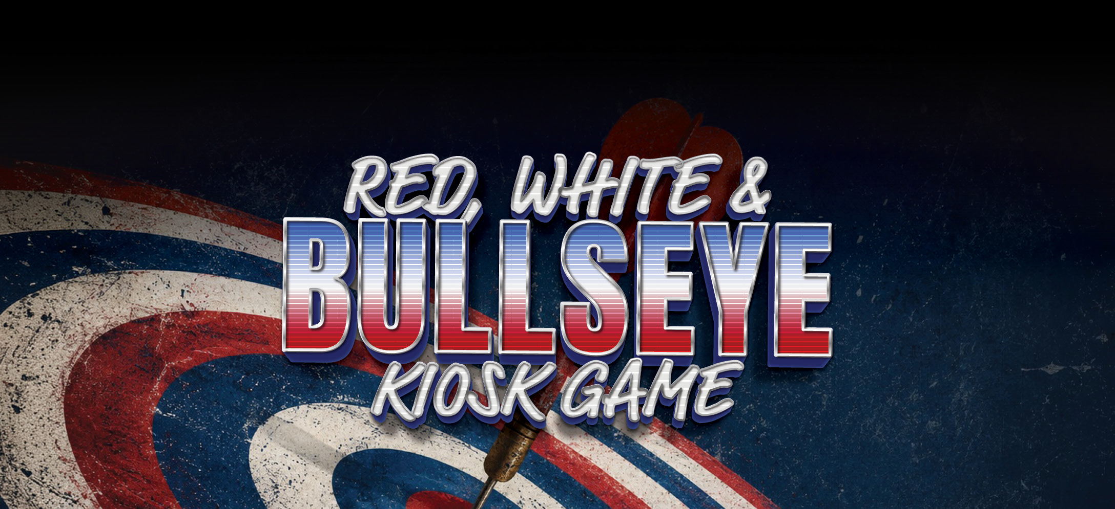 RED, WHITE & BULLSEYE KIOSK GAME