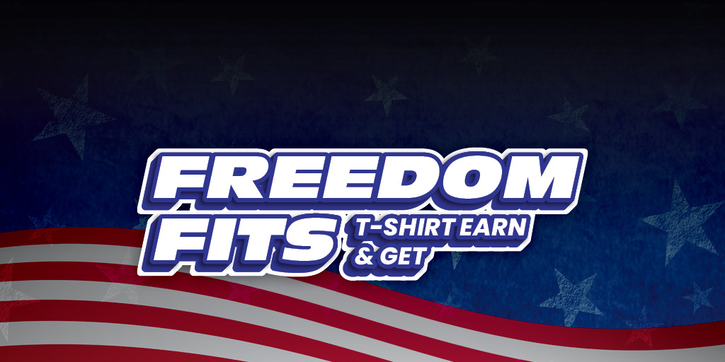 Freedom Fits T-shirt Earn & Get