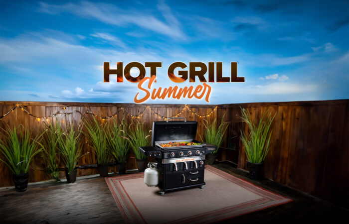 hot grill summer